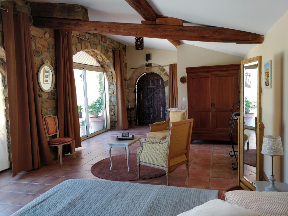Chambre D'Hotes La Romaine Saint-Andre-de-Roquelongue Bagian luar foto